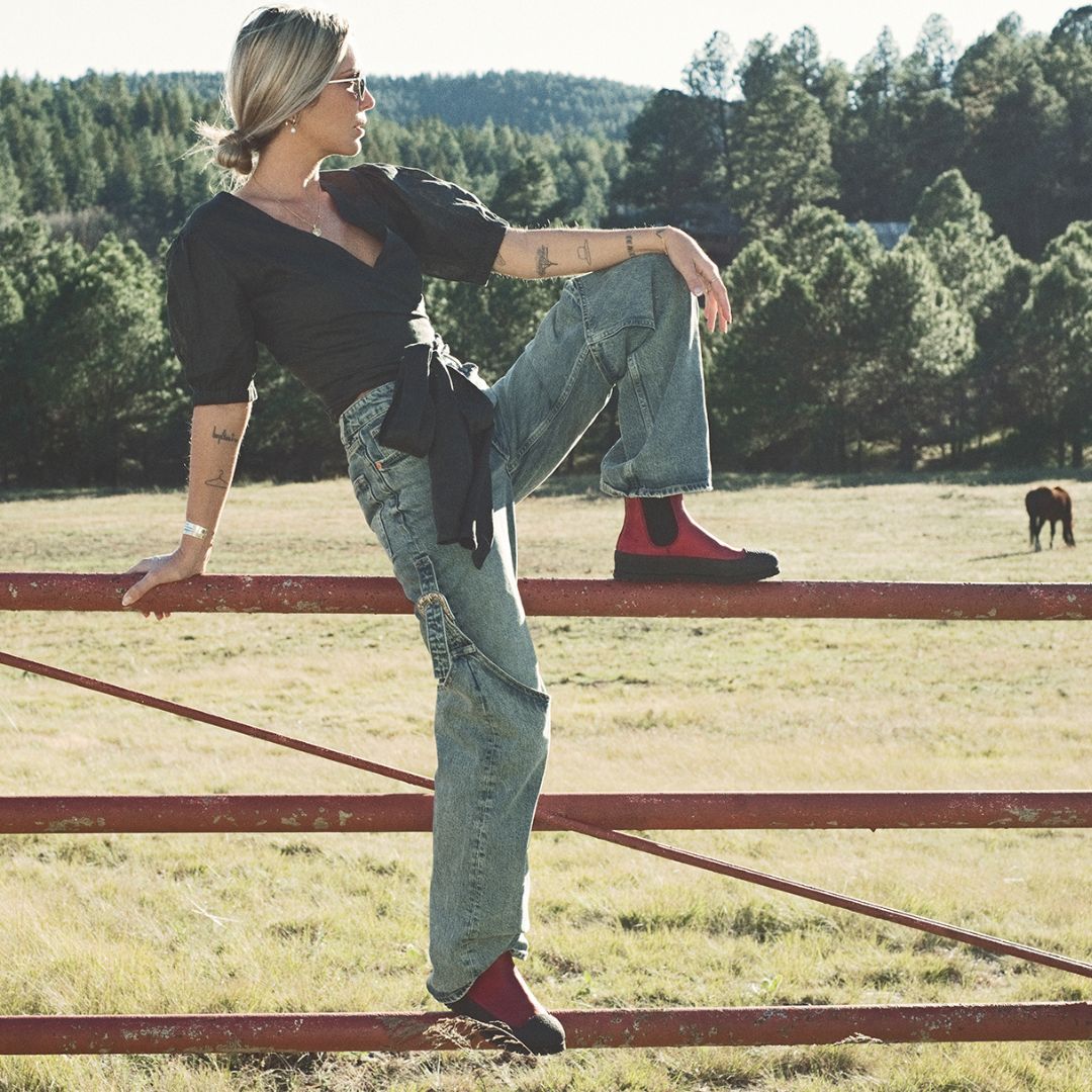 CR25 CHELSEA BOOTS – Red