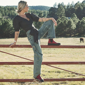 CR25 CHELSEA BOOTS – Red