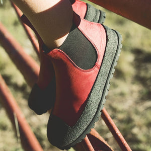 CR25 CHELSEA BOOTS – Red