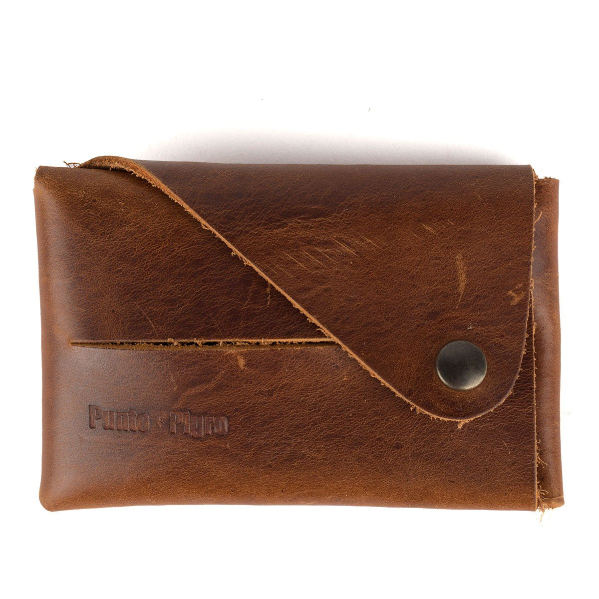 D CARD HOLDER - Pull-up Brown