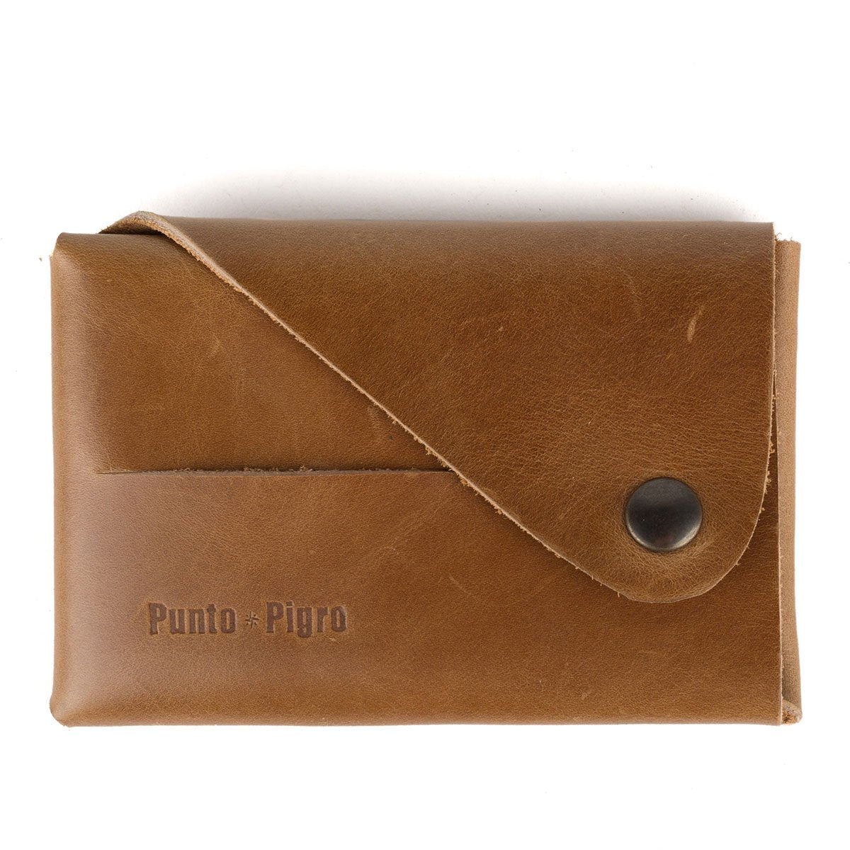 D CARD HOLDER - Pull-up Tan