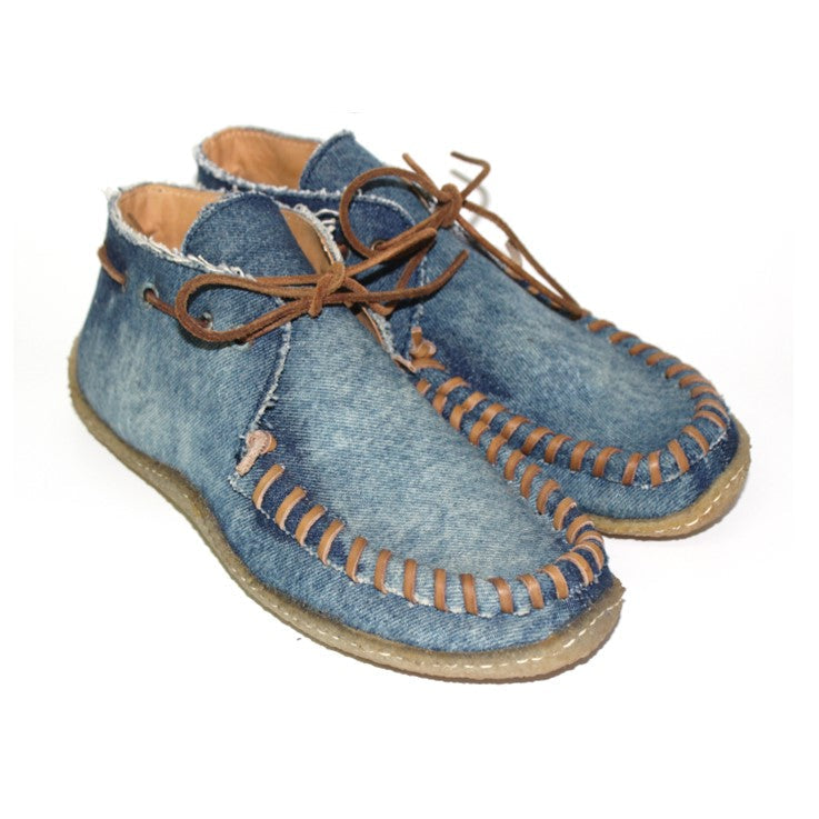 Nawayos – Denim Opanka shoes