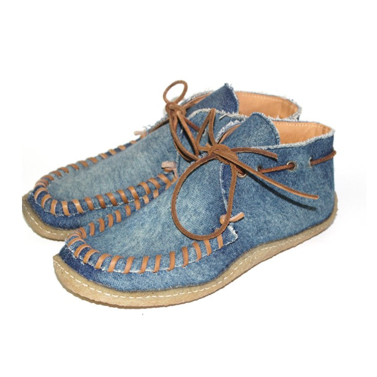 Nawayos – Denim Opanka shoes